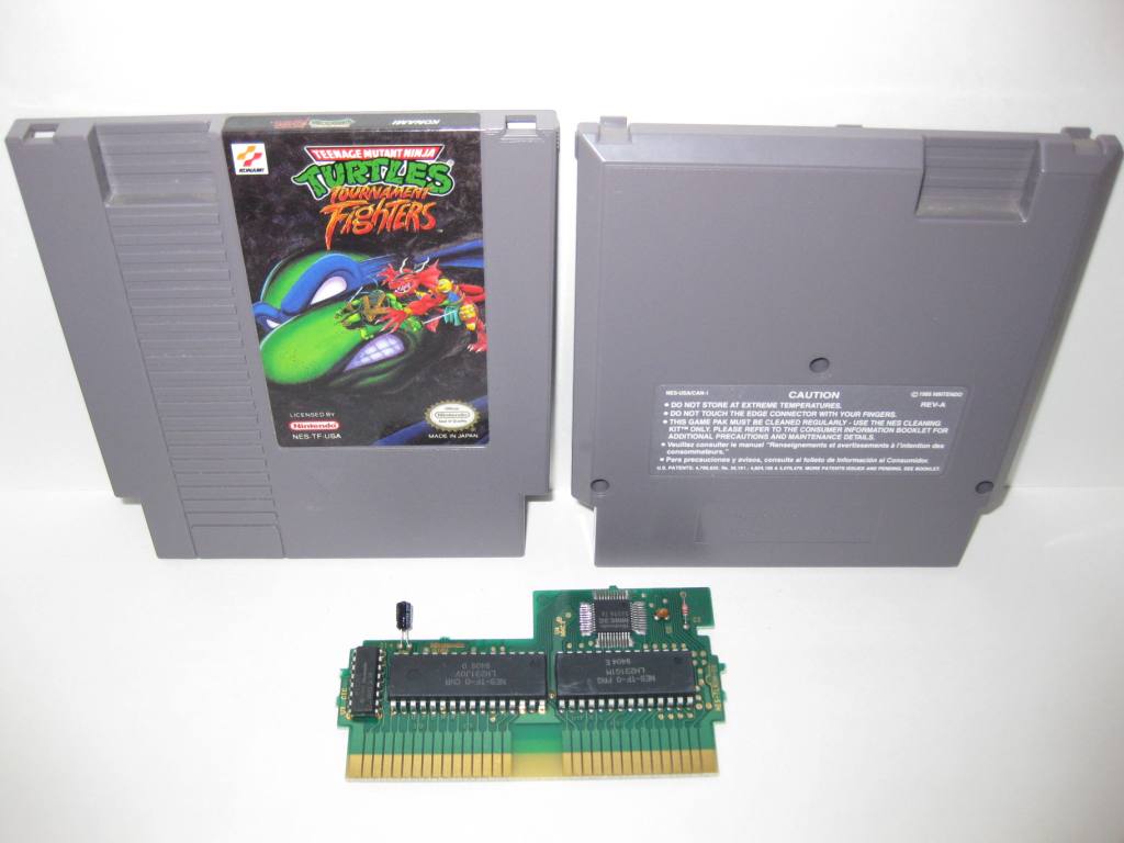 Teenage Mutant Ninja Turtles - Tournament Fighters - NES Game